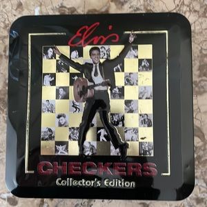 Elvis Collector’s Edition Checkers set